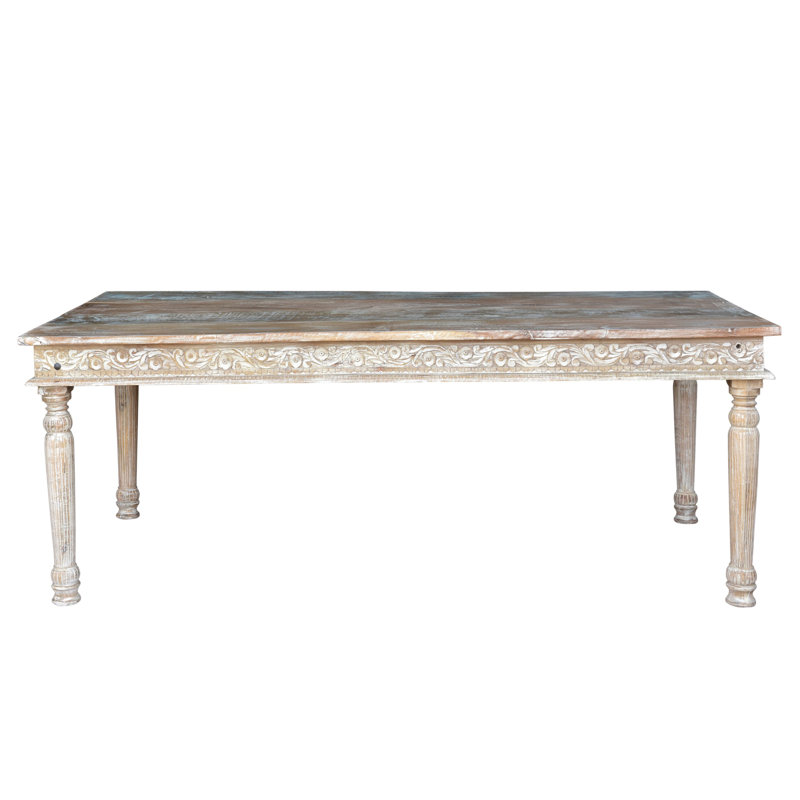 Darby Home Co Jamiya Solid Wood Dining Table & Reviews Wayfair